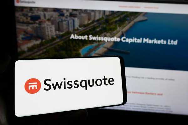 Swissquote has refined the look of its website
