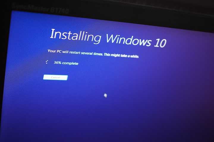 Доля Windows 7 постепенно снижается